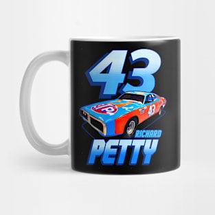 Richard Petty 43 Legend 70S Mug